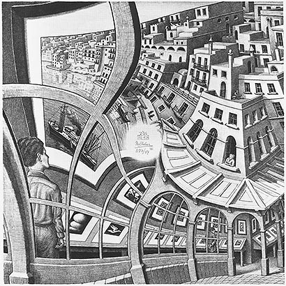 Escher's Print Gallery